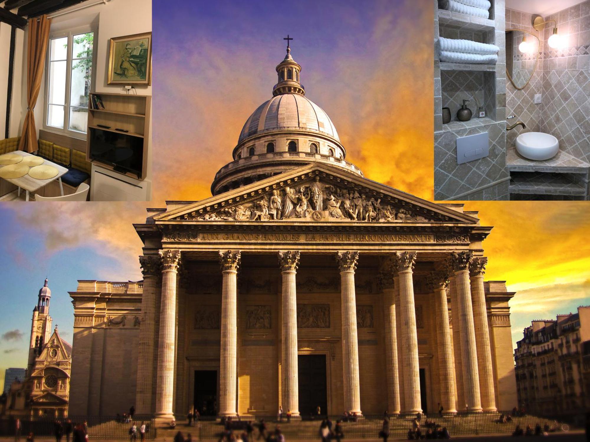 A 2 Pas De Pantheon Quartiers Latins Apartment ปารีส ภายนอก รูปภาพ